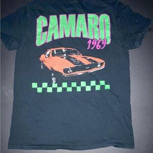 Vintage 1969 Camaro Tee Shirt Color- Black&Green Size-Medium #Vintage #Streets